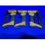 3 x Bostitch 21671B Staplers