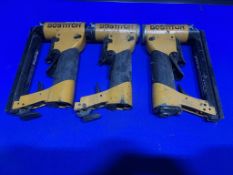 3 x Bostitch 21671B Staplers