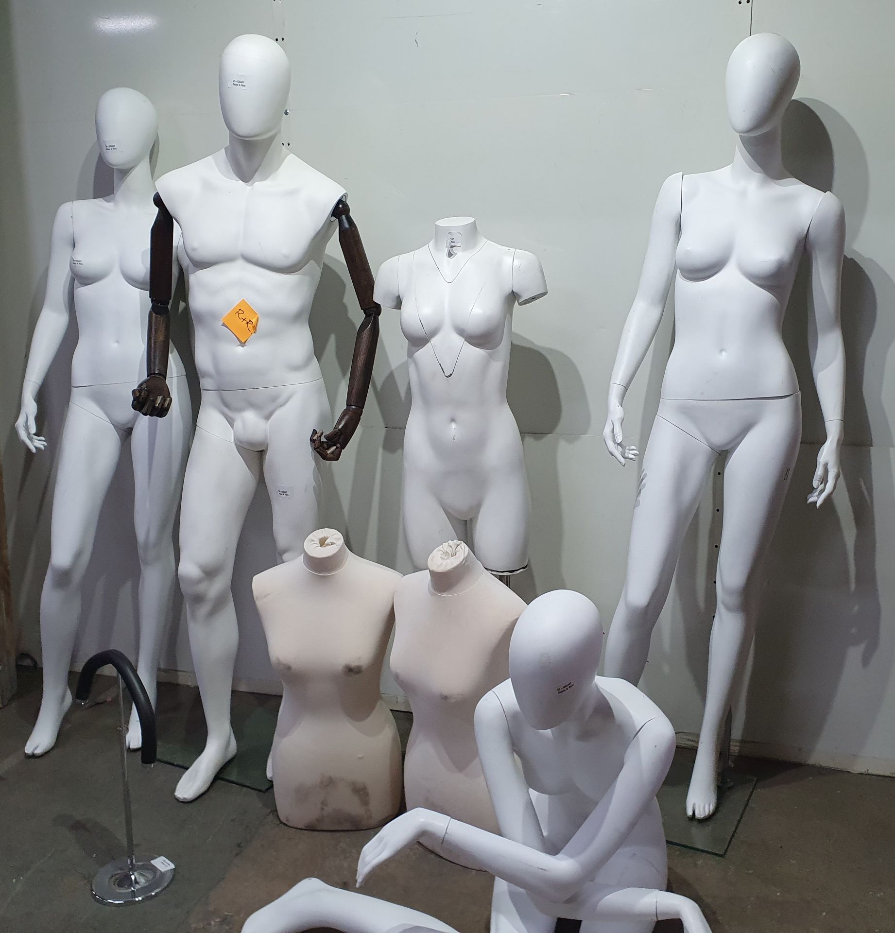 Collection of Mannequins and Accessories as Shown