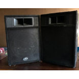 2x Peavey Pro ST15 Passive PA Speakers