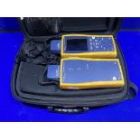 Fluke Networks DTX-1800 Cable Analyzer with Fluke DTX-1800 Smart Remote In Case