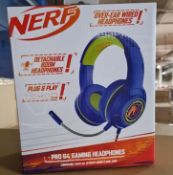10 x Nerf Themed Gaming Headset