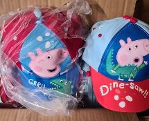 100 x Peppa Pig 'George Pig' Caps | ZERO VAT ON HAMMER