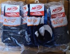50 x Pairs Nerf Themed Kids Socks | ZERO VAT ON HAMMER