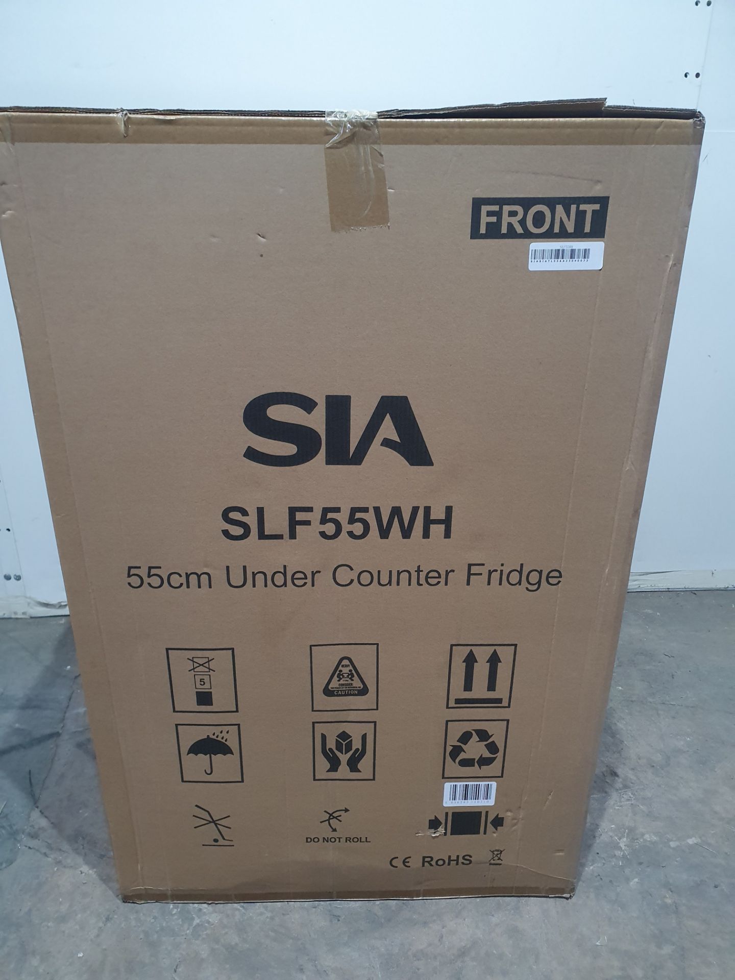 SIA SLF55WH 55cm White Undercounter Larder Fridge - Image 2 of 4