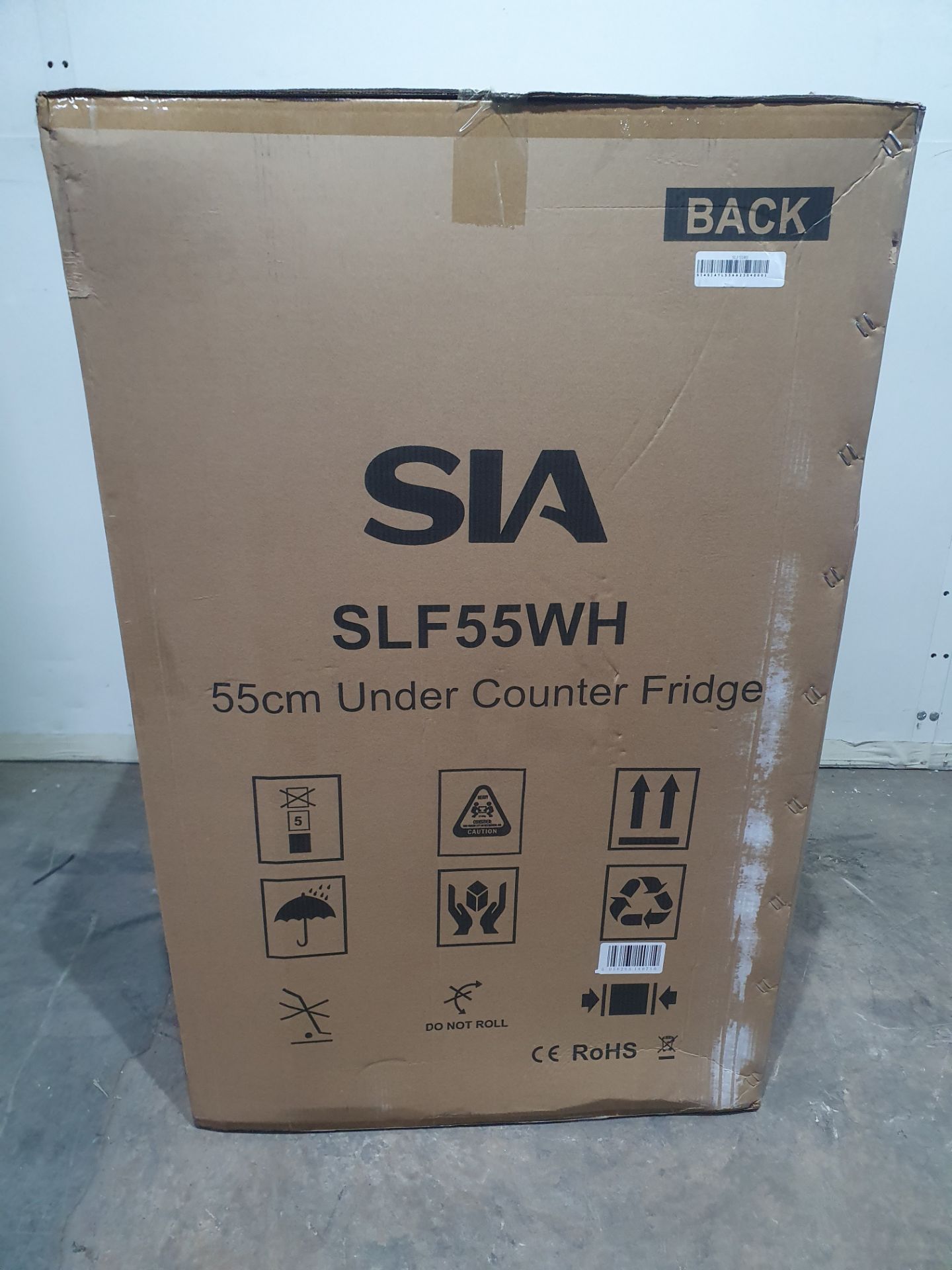 SIA SLF55WH 55cm White Undercounter Larder Fridge - Bild 4 aus 4