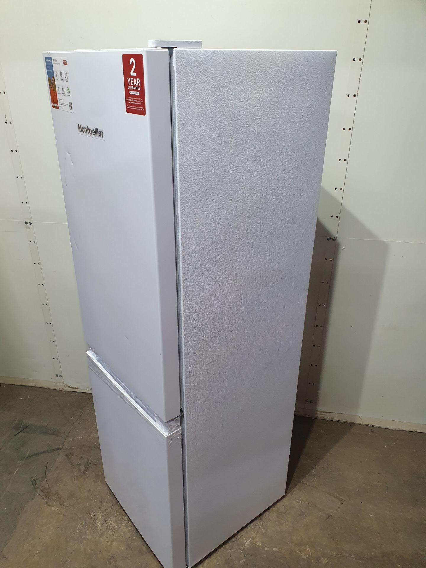 Ex-Display Montpellier MS150W Low Frost Fridge Freezer in White - Image 11 of 12