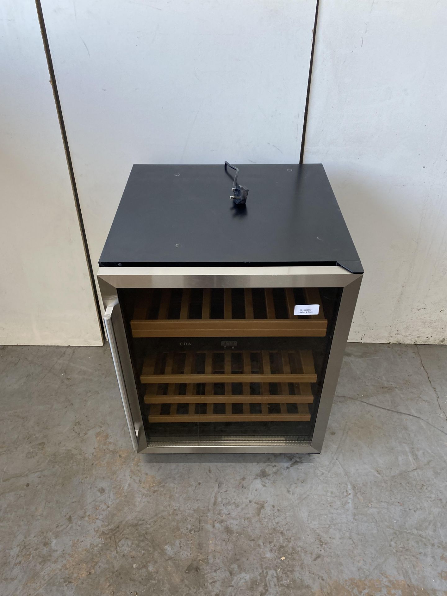 CDA FWC603SS Freestanding Under Counter Wine Cooler - Image 2 of 9