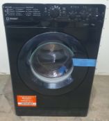 Ex-Display Indesit MTWC71252K 7kg 1200rpm Freestanding Washing Machine - Black