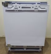 Ex-Display Matrix White Integrated Under Counter Freezer 60cm