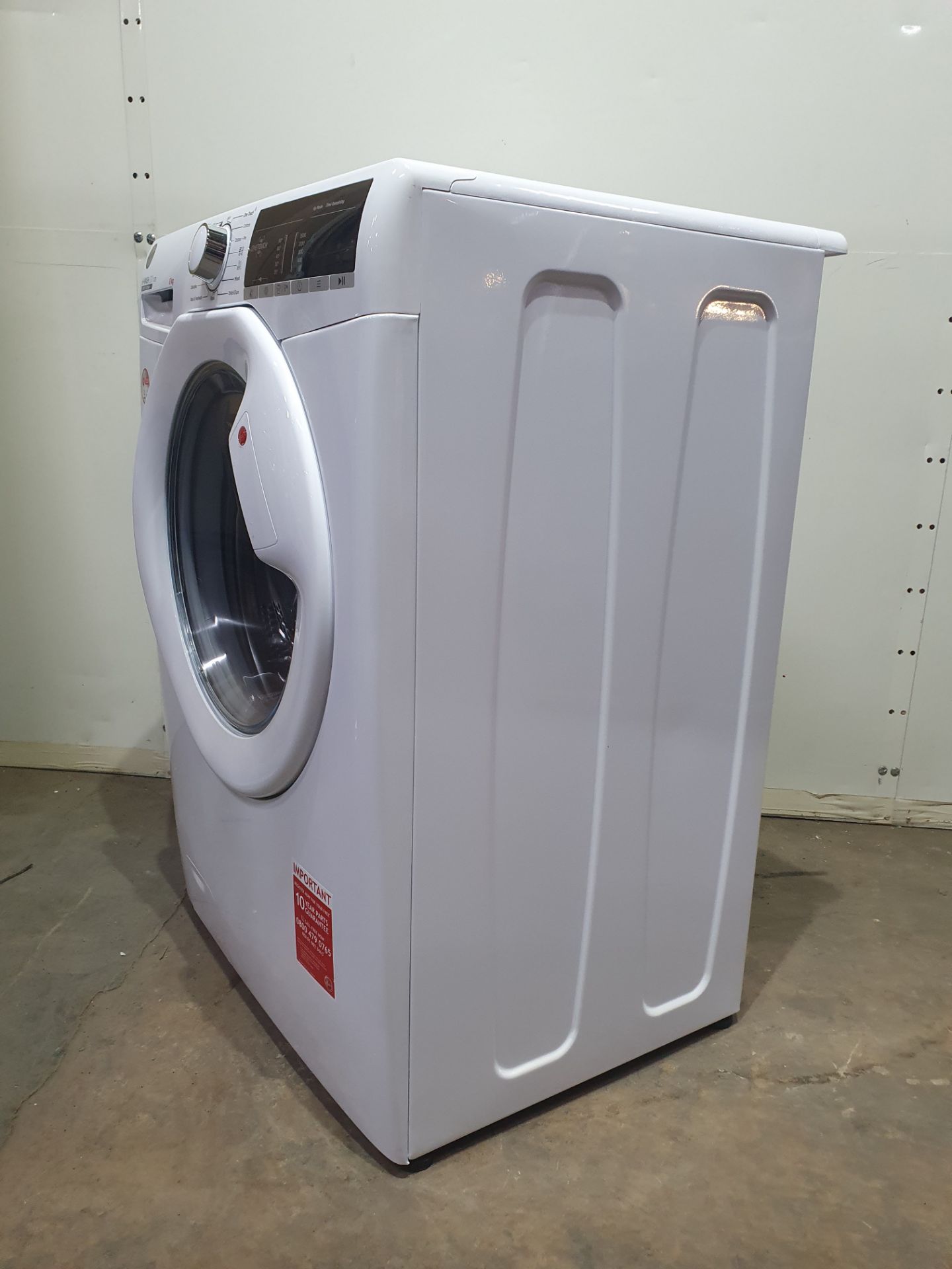 Ex-Display Hoover H3W58TE 8kg 1500 Spin Washing Machine with NFC Connection - White - Bild 6 aus 7