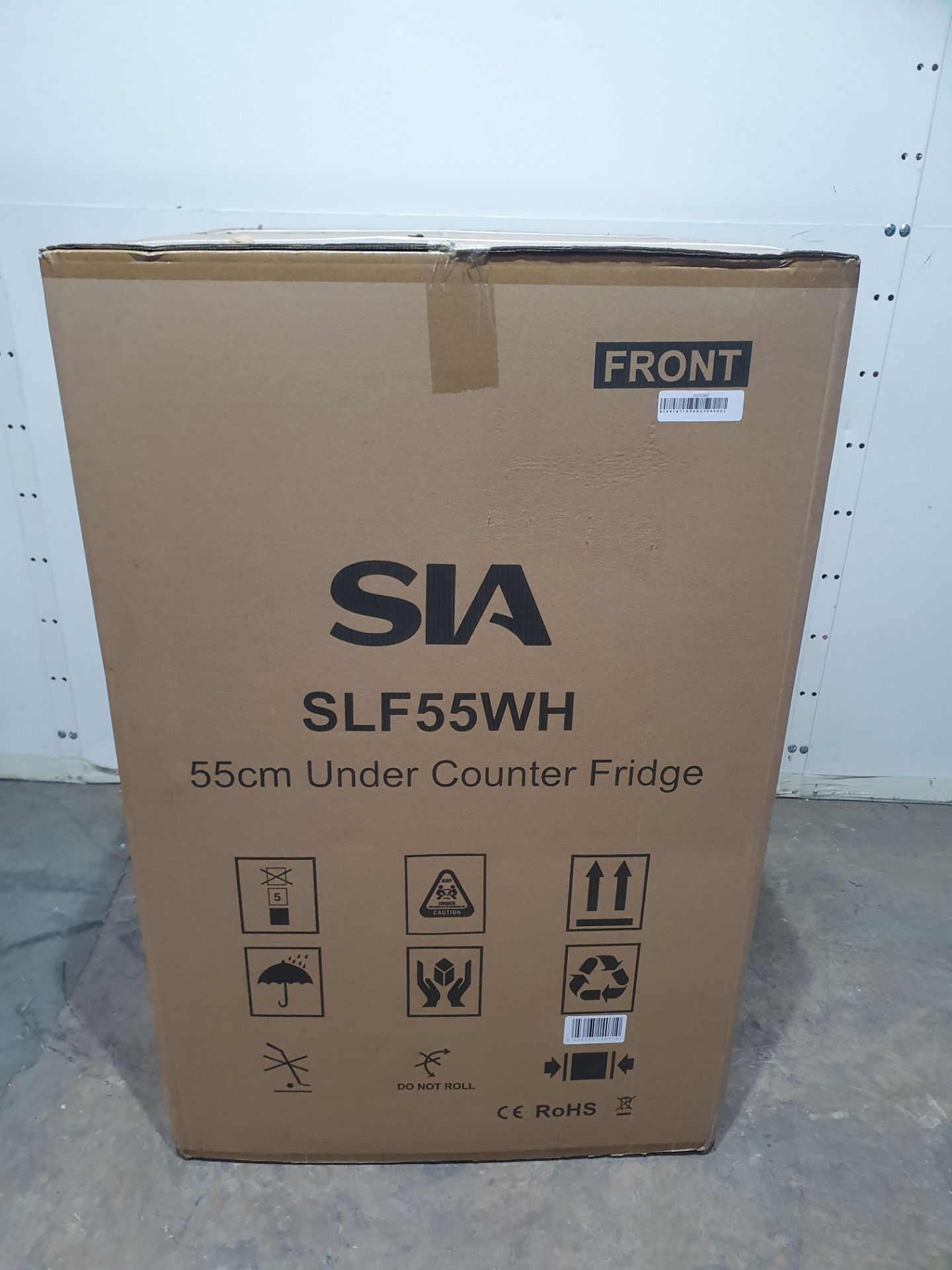 SIA SLF55WH 55cm White Undercounter Larder Fridge - Bild 2 aus 4