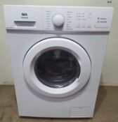 Ex-Display SIA 6kg 1000RPM Washing Machine in White - SWM6100W