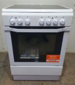 Ex-Display Indesit I6VV2A(W)/UK 60cm Electric Cooker with Single Oven - White