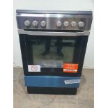 Ex-Display Indesit I6VV2A(W)/UK 60cm Electric Cooker with Single Oven - Stainless Steel