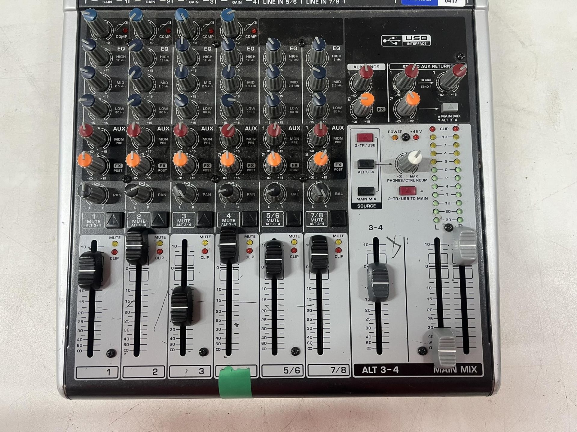 Behringer HENYX 1204USB Premium 12-Input 2/2-Bus Mixer - Image 3 of 5