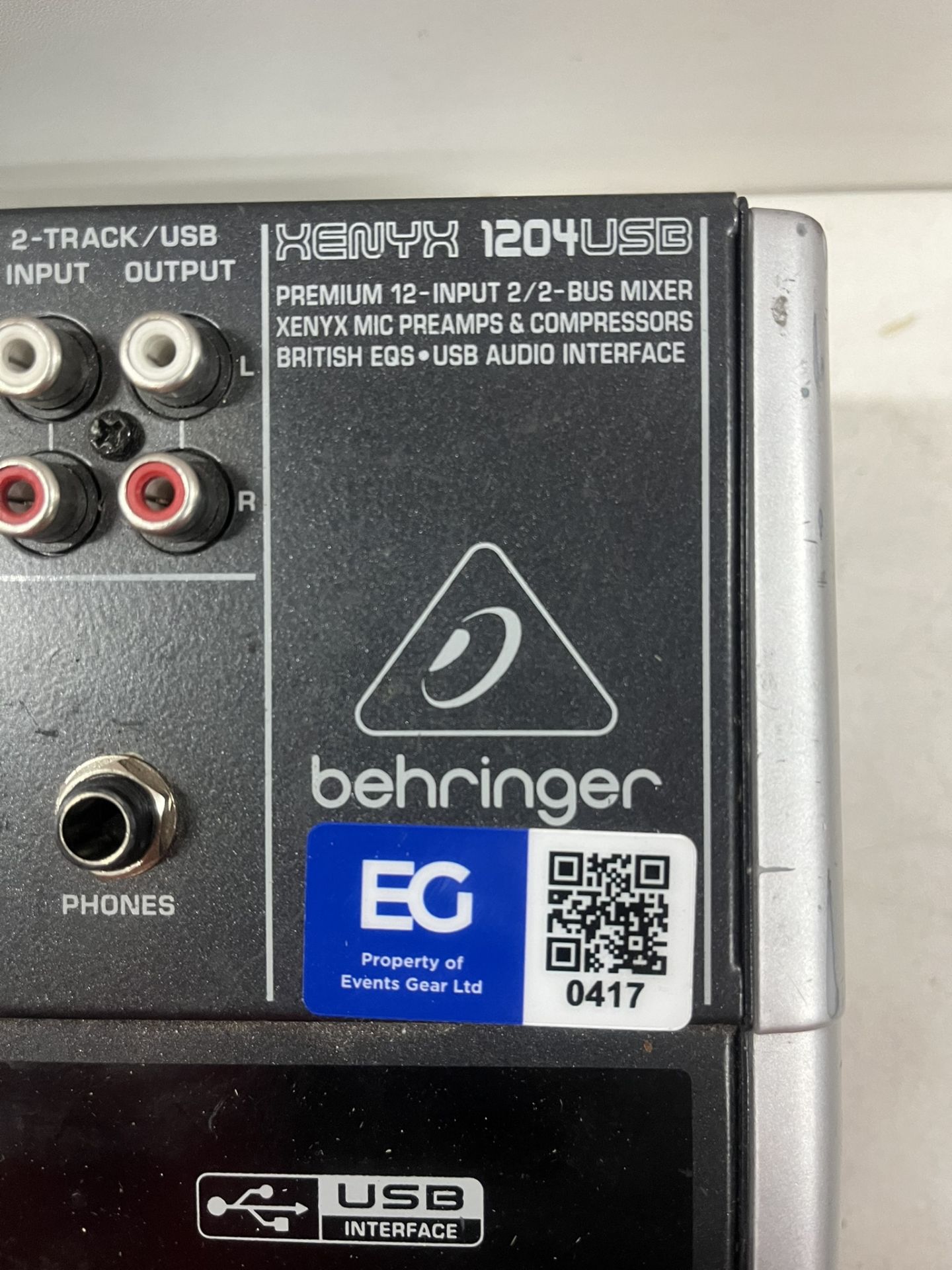 Behringer HENYX 1204USB Premium 12-Input 2/2-Bus Mixer - Image 5 of 5