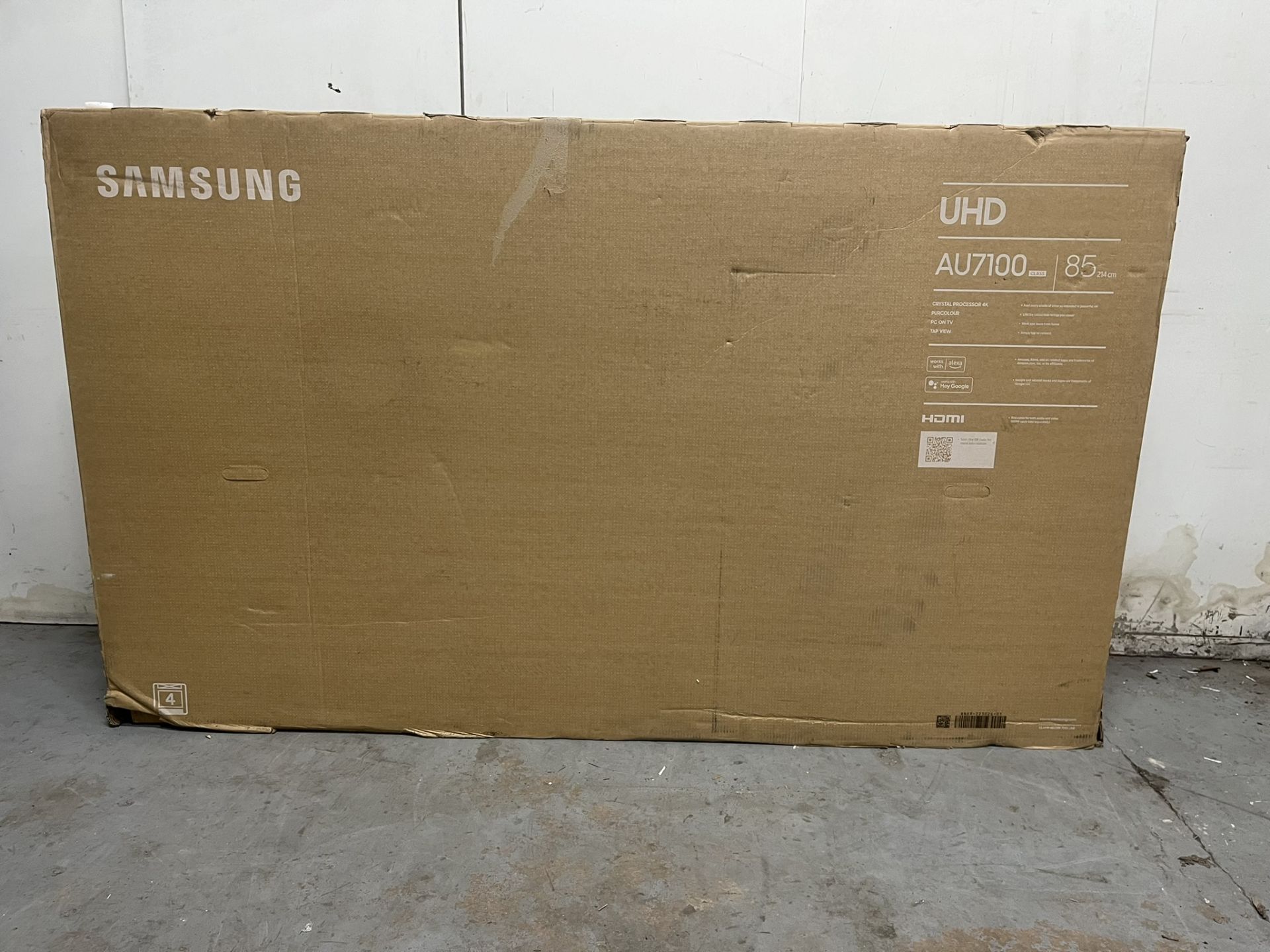 Samsung AU7100 85'' Smart 4K Ultra HD HDR LED TV - Image 2 of 7