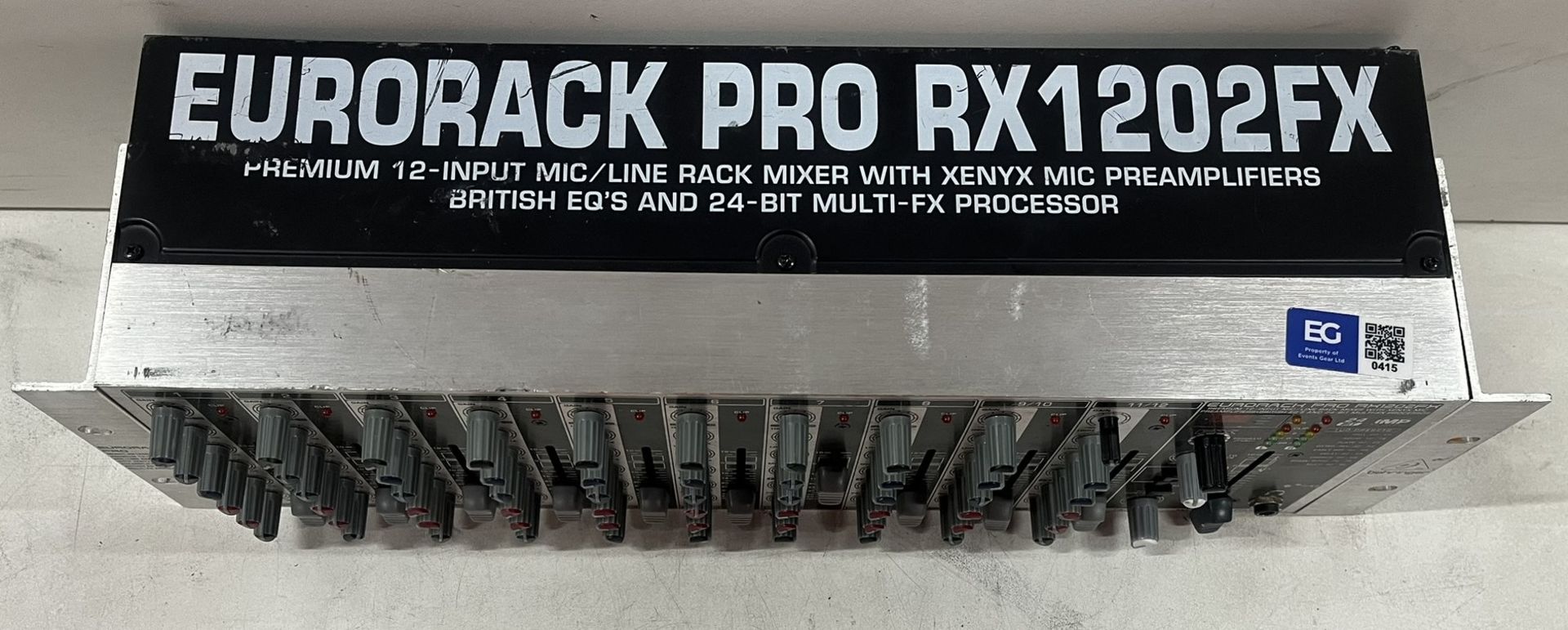 Behringer RX1202FX Eurorack Pro Rack Mount Mixer - Image 2 of 4