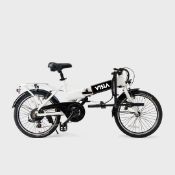Folding Step-Through E-Bike VISLA Foldie20, 250W Pedal Assist - White | RRP £1,299