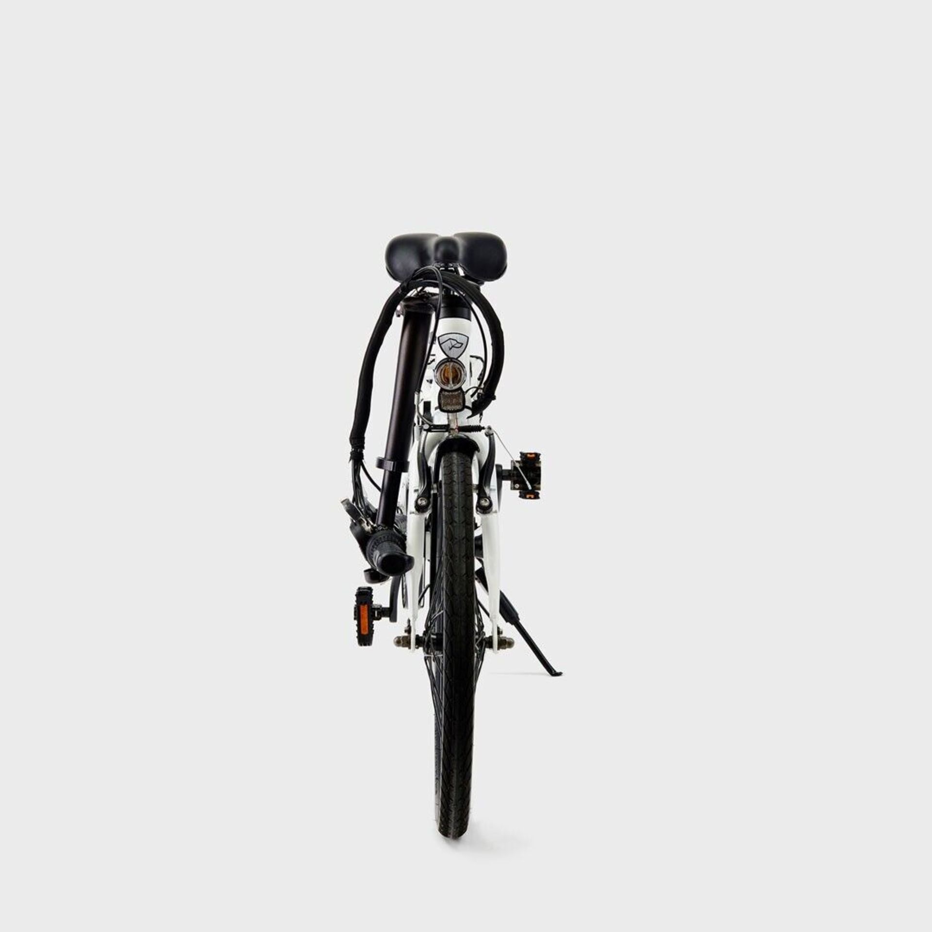 Folding Step-Through E-Bike VISLA Foldie20, 250W Pedal Assist - White | RRP £1,299 - Bild 4 aus 5