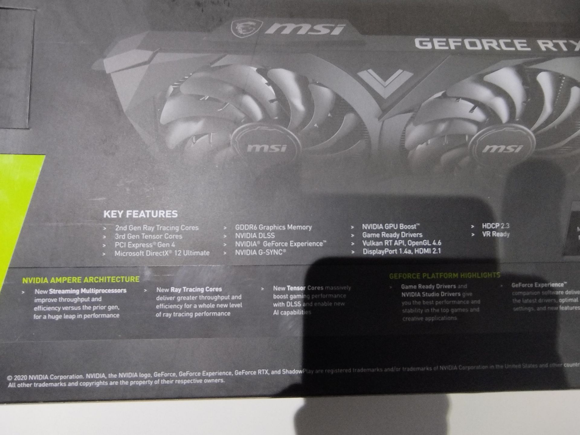 Nvidia GeForce RTX 3070 Graphics Card - Image 3 of 4