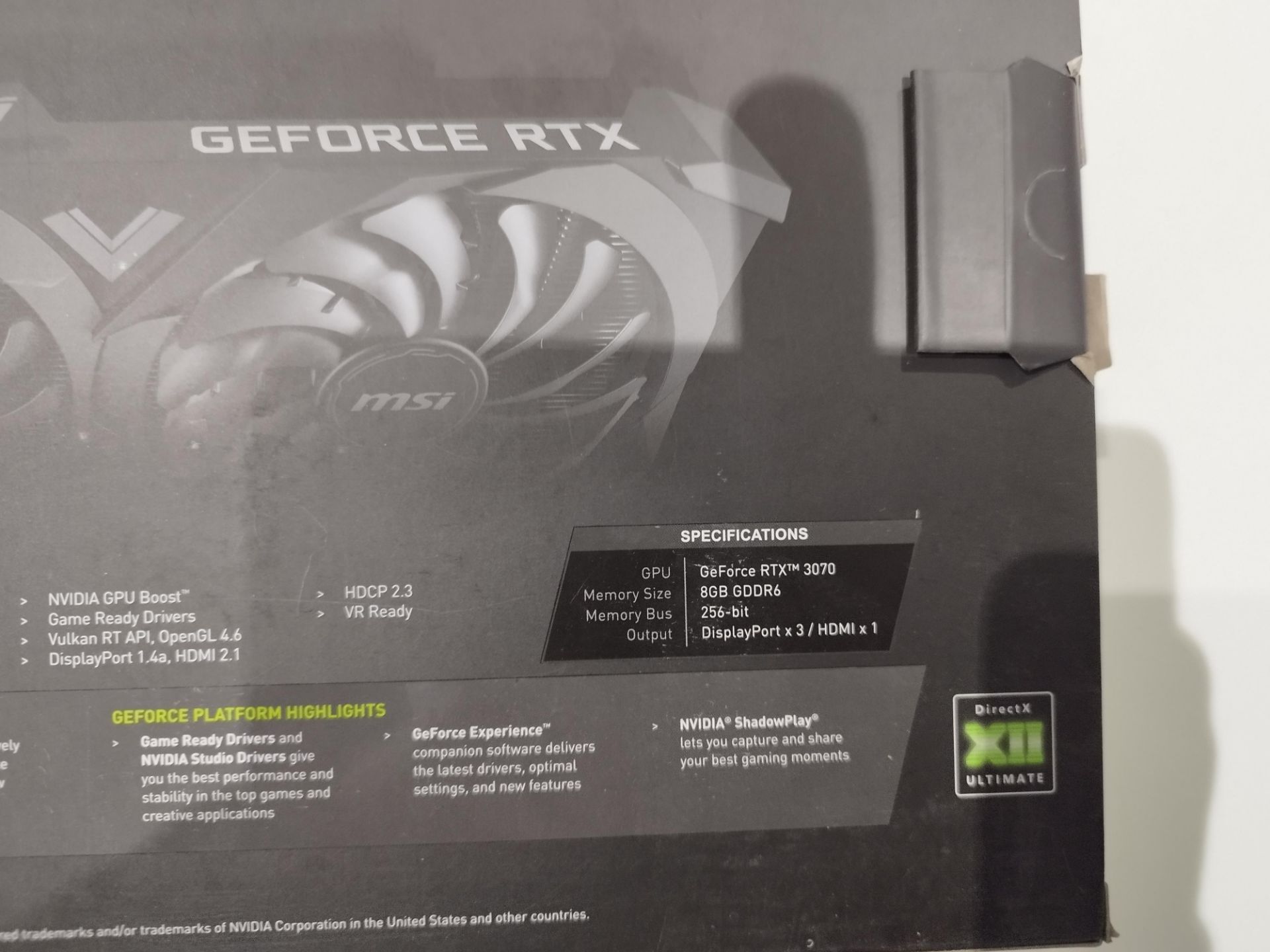 Nvidia GeForce RTX 3070 Graphics Card - Bild 4 aus 4