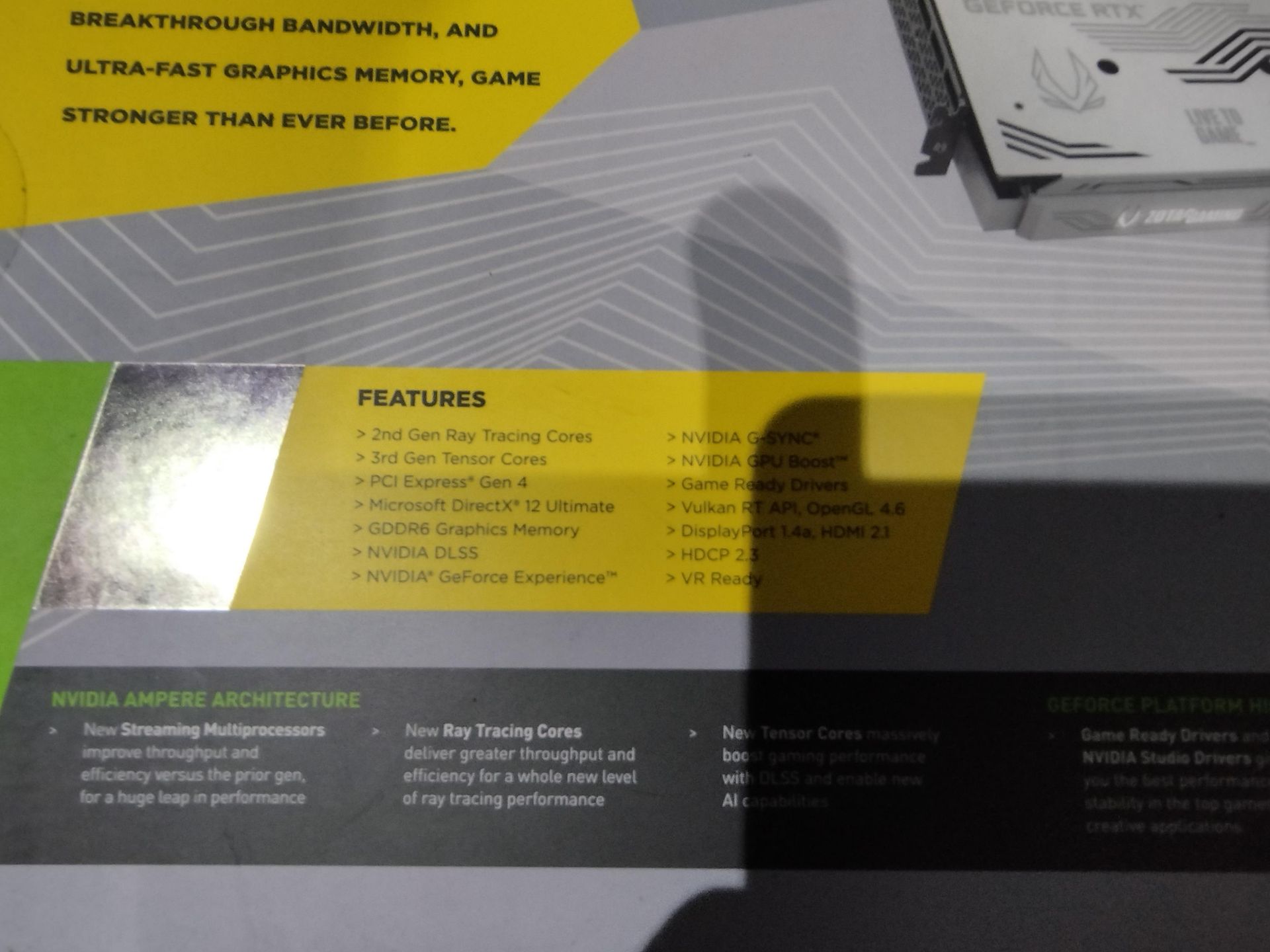 Nvidia GeForce RTX 3070 Graphics Card - Image 3 of 4