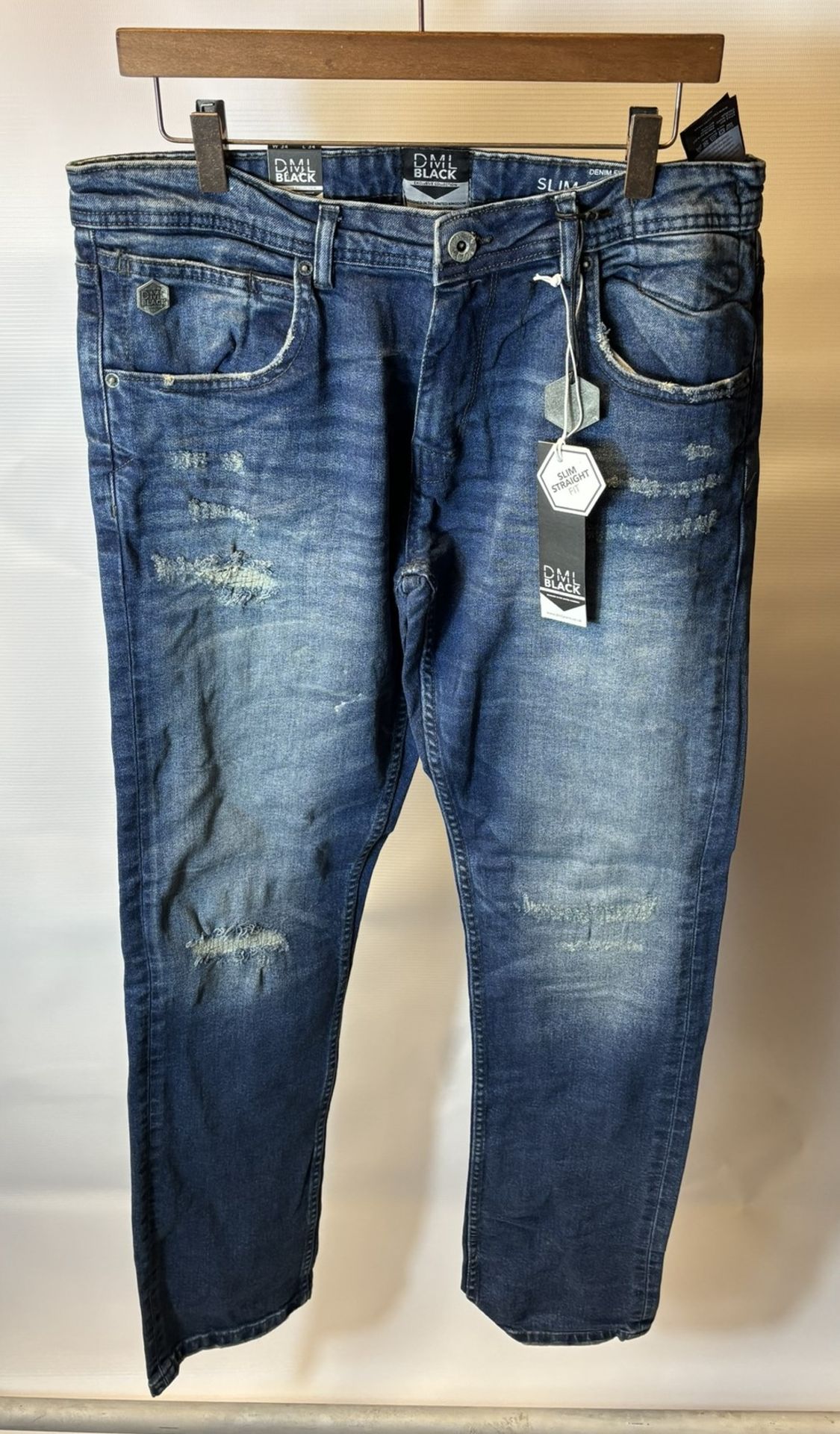 13 x Pairs Of various Sized DML Jeans Prophecy & Voyage Blue Jeans - Image 7 of 39
