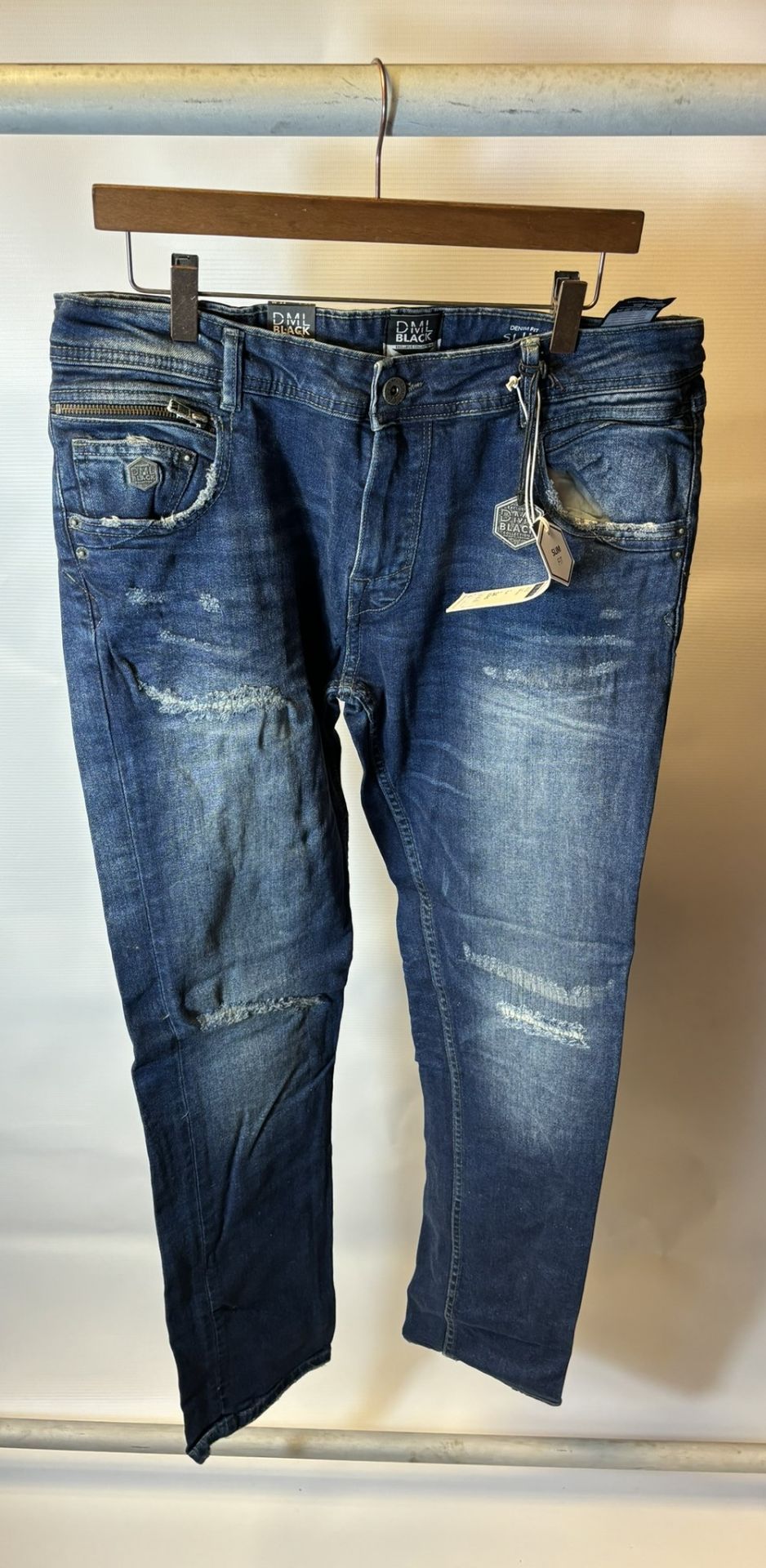 13 x Pairs Of various Sized DML Jeans Prophecy & Voyage Blue Jeans - Image 10 of 39