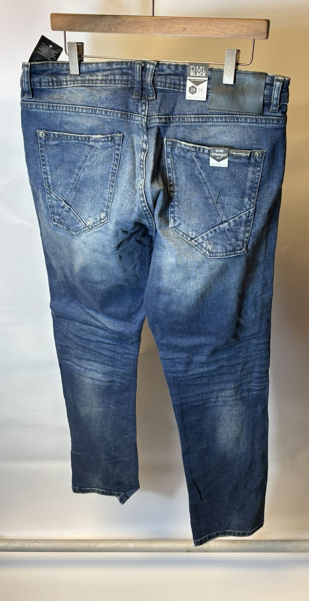 13 x Pairs Of various Sized DML Jeans Prophecy & Voyage Blue Jeans - Image 8 of 39