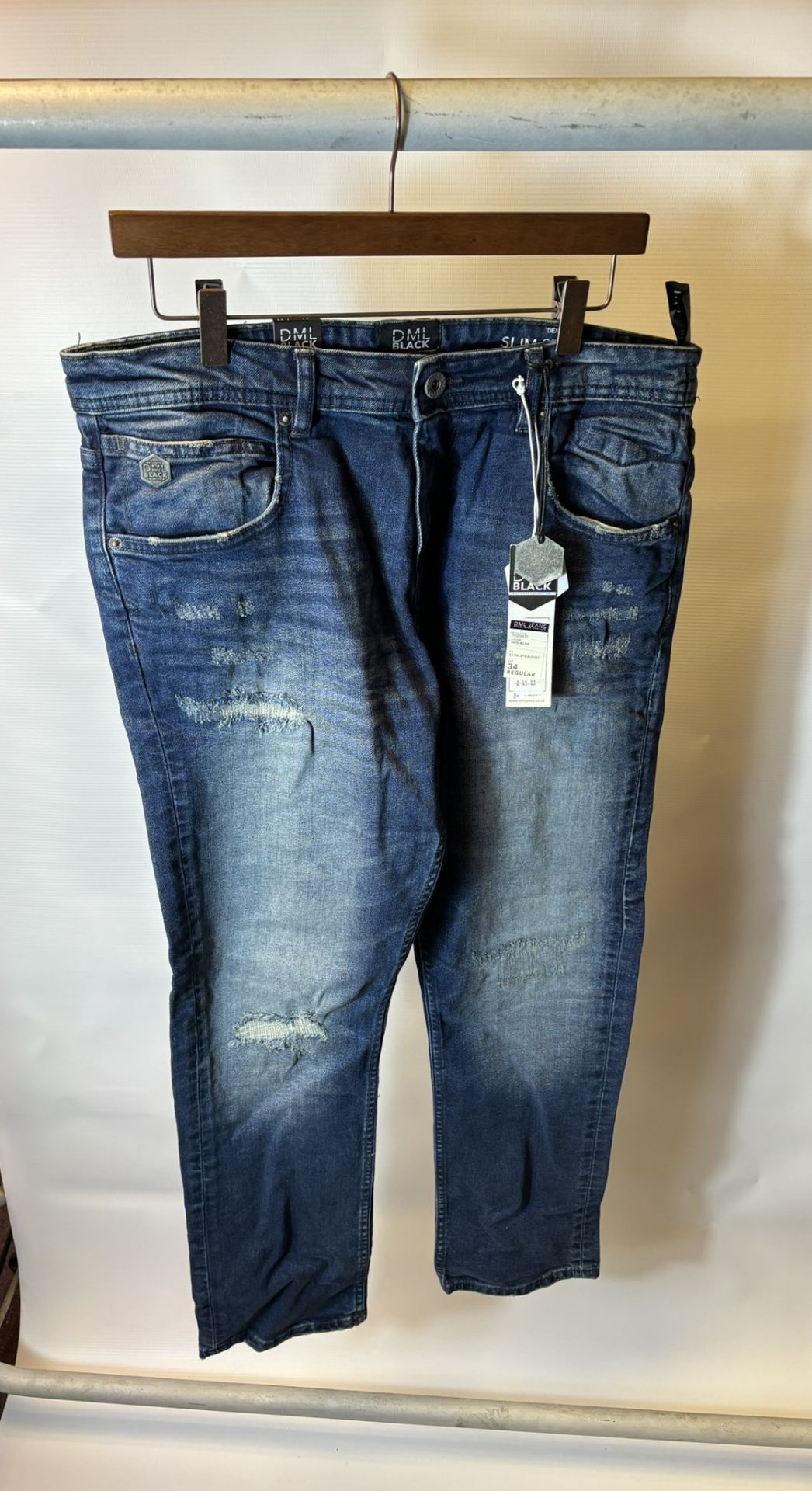 13 x Pairs Of various Sized DML Jeans Prophecy & Voyage Blue Jeans - Image 31 of 39