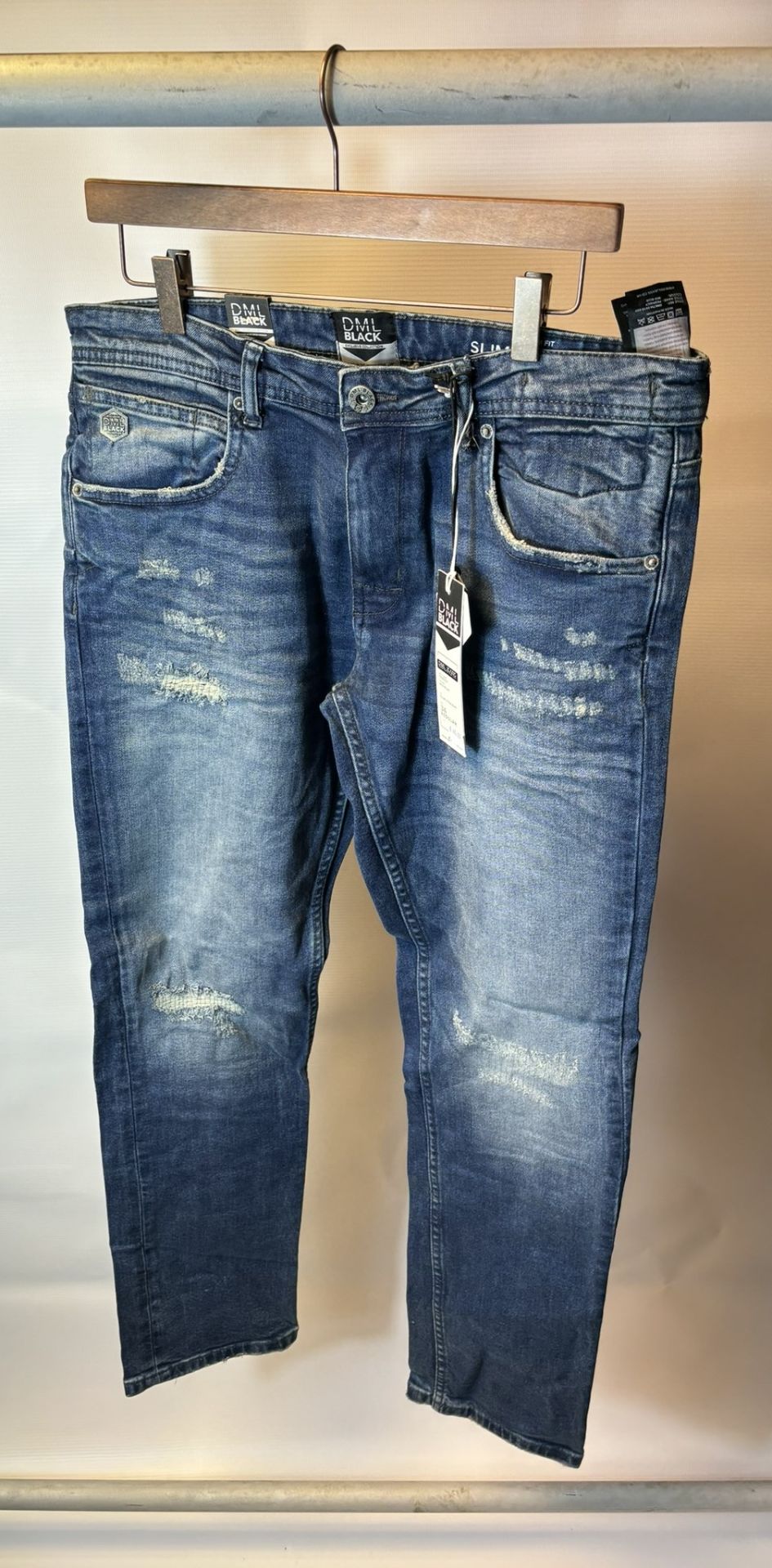 13 x Pairs Of various Sized DML Jeans Prophecy & Voyage Blue Jeans - Image 28 of 39