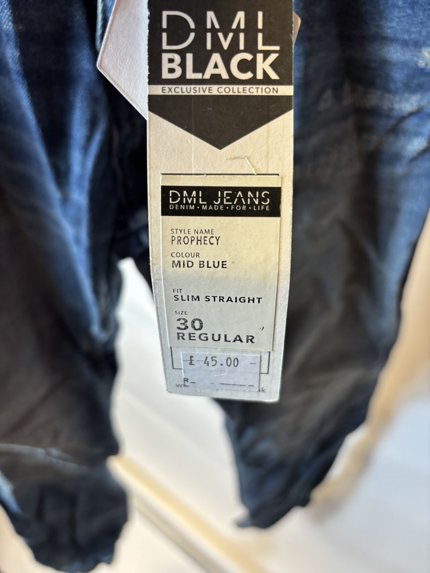 13 x Pairs Of various Sized DML Jeans Prophecy & Voyage Blue Jeans - Image 3 of 39