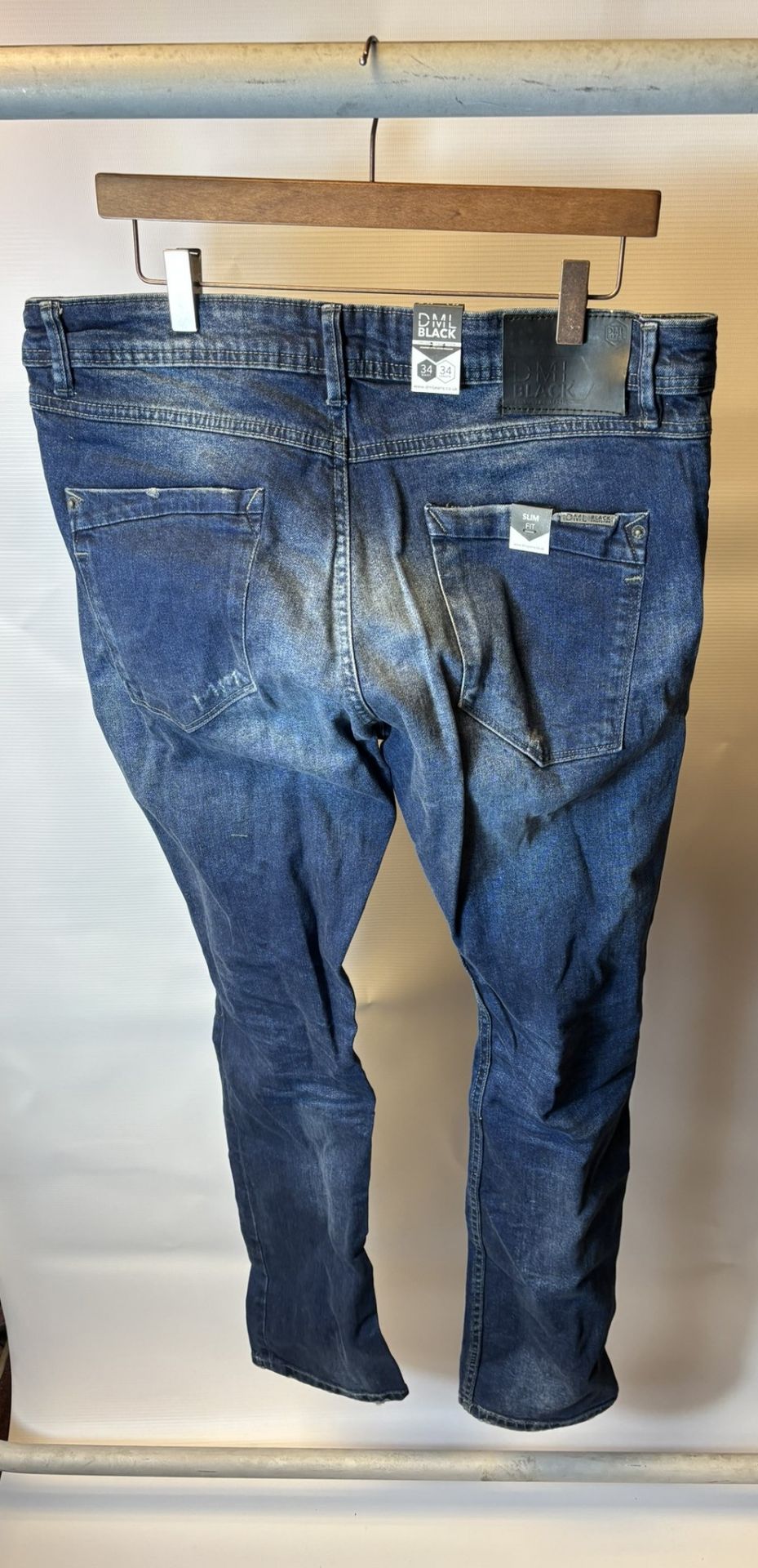 13 x Pairs Of various Sized DML Jeans Prophecy & Voyage Blue Jeans - Image 20 of 39