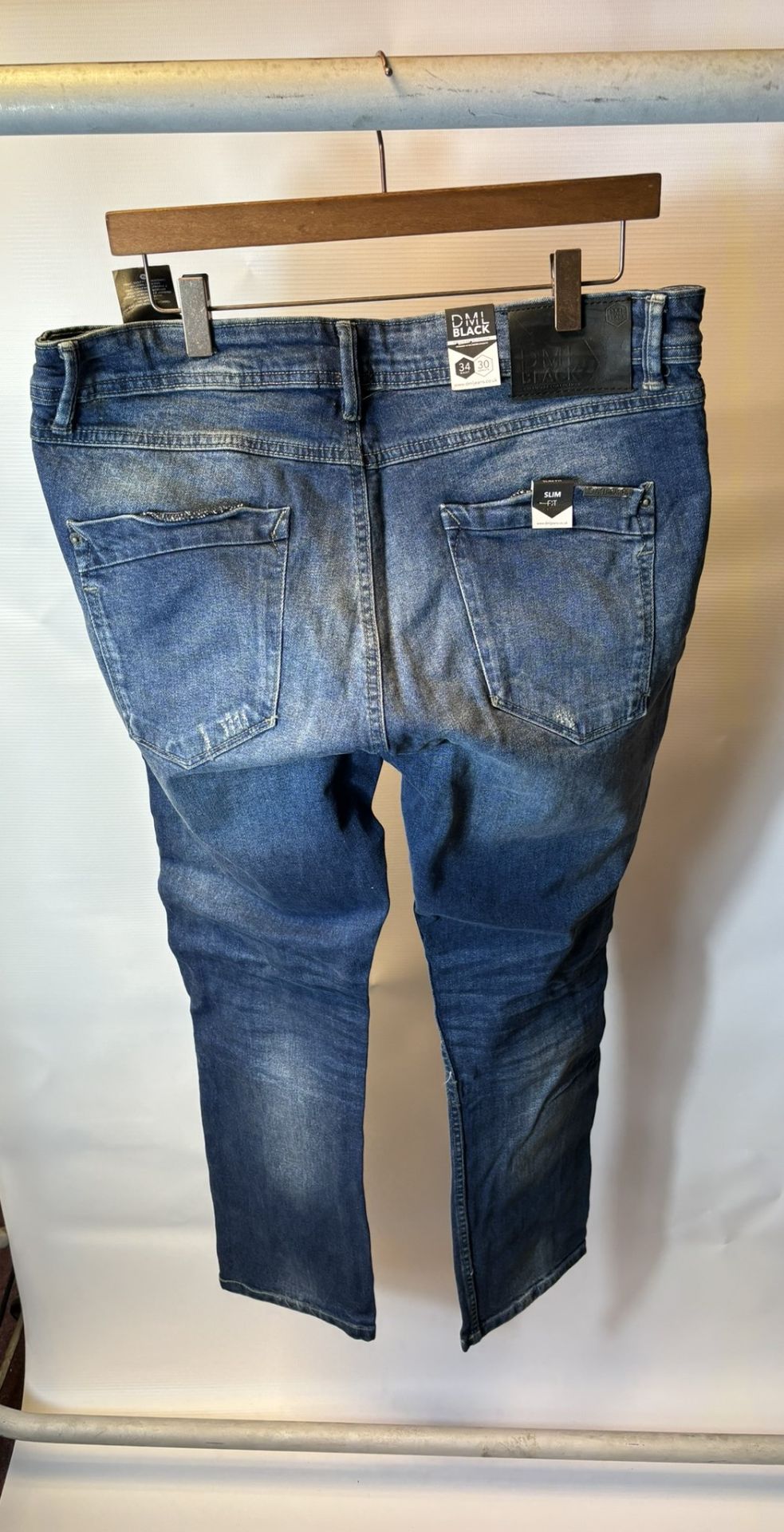 13 x Pairs Of various Sized DML Jeans Prophecy & Voyage Blue Jeans - Image 35 of 39