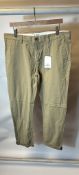 5 x Pairs Of Ben Sherman Slim Fit Chinos As Seen In Photos
