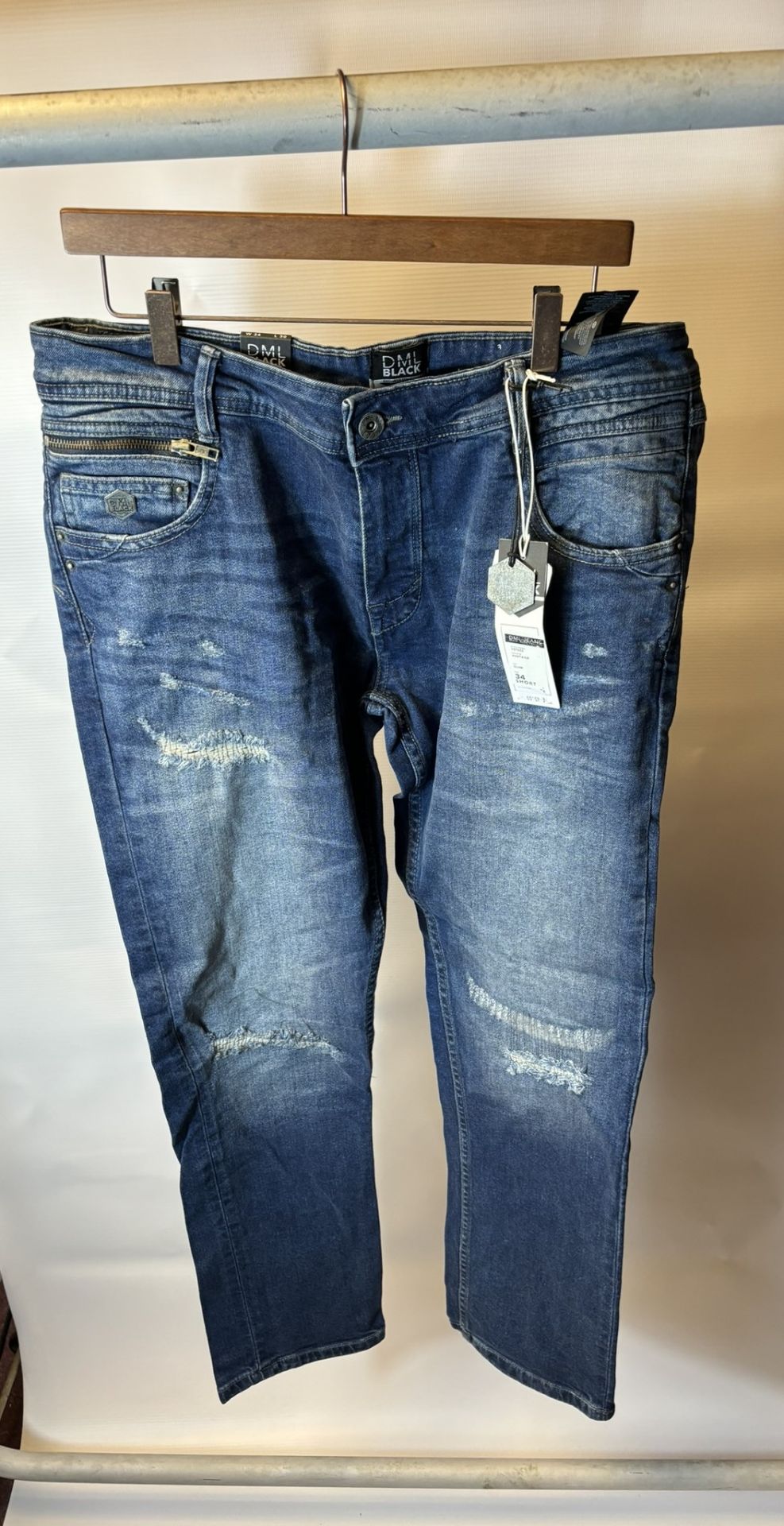 13 x Pairs Of various Sized DML Jeans Prophecy & Voyage Blue Jeans - Image 34 of 39
