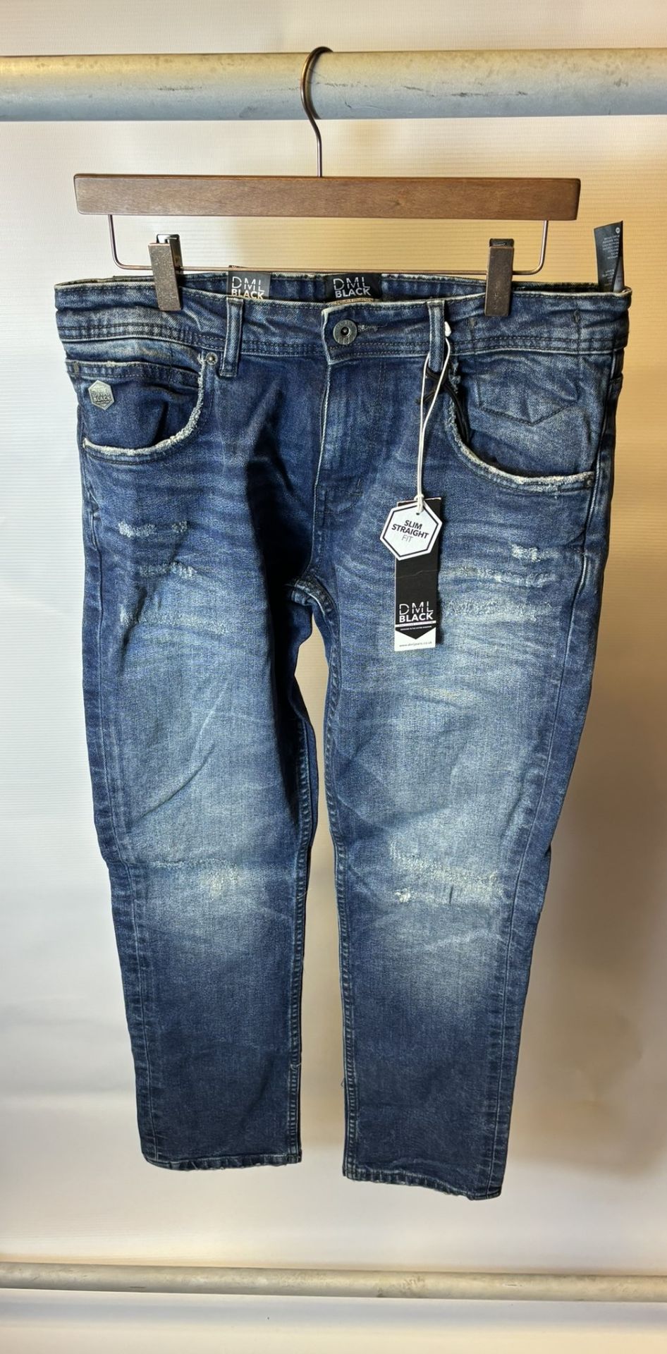 13 x Pairs Of various Sized DML Jeans Prophecy & Voyage Blue Jeans - Image 37 of 39