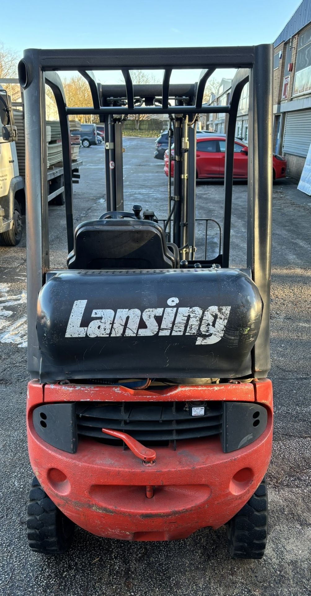 Lansing Linde H16T-03 Gas Dual Mast Forklift - Bild 5 aus 14