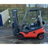 Lansing Linde H16T-03 Gas Dual Mast Forklift