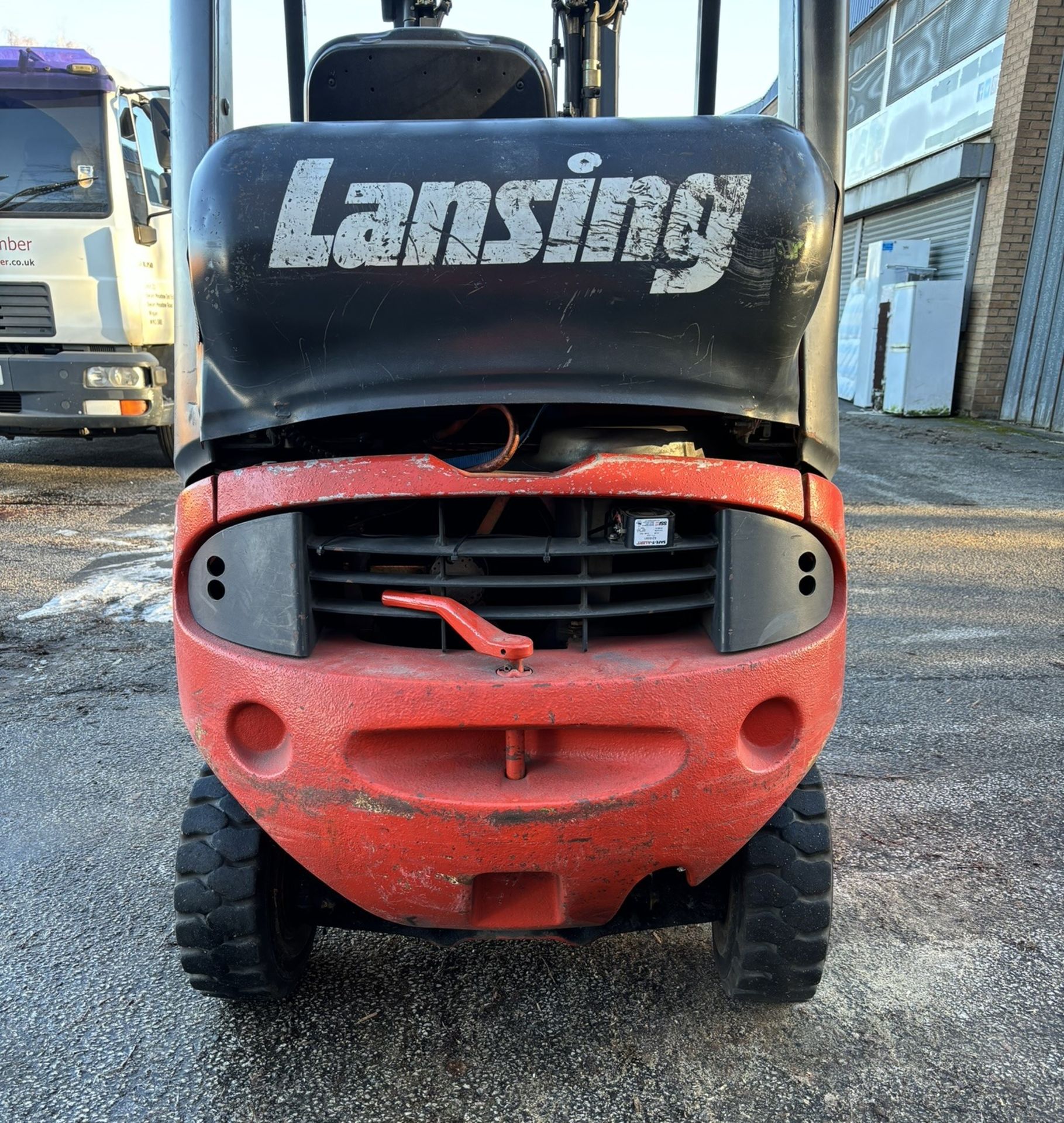 Lansing Linde H16T-03 Gas Dual Mast Forklift - Bild 6 aus 14