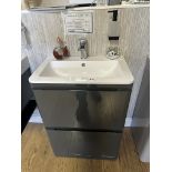 Ex-Display Vanity Unit w/Brassware | 600mm