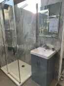 Ex-Display Bathroom Set w/Shower Enclosure