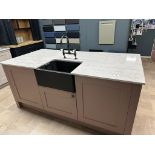 Ex-Display Island w/Quartz Worksurface