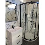 Ex-Display Bathroom Set w/Shower Quadrant