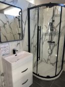 Ex-Display Bathroom Set w/Shower Quadrant