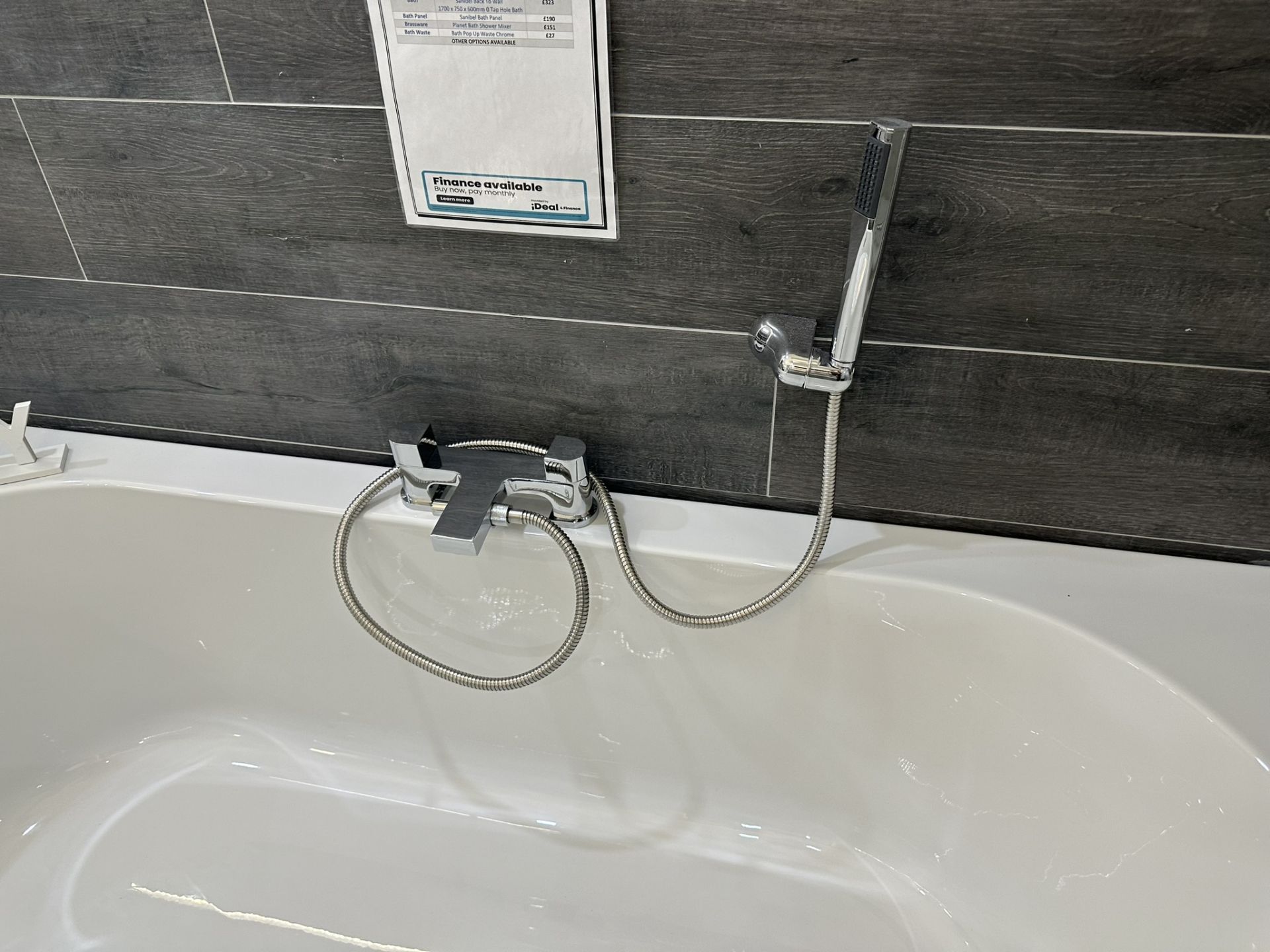 Ex-Display Sanibel Bath w/Shower Mixer - Bild 2 aus 3