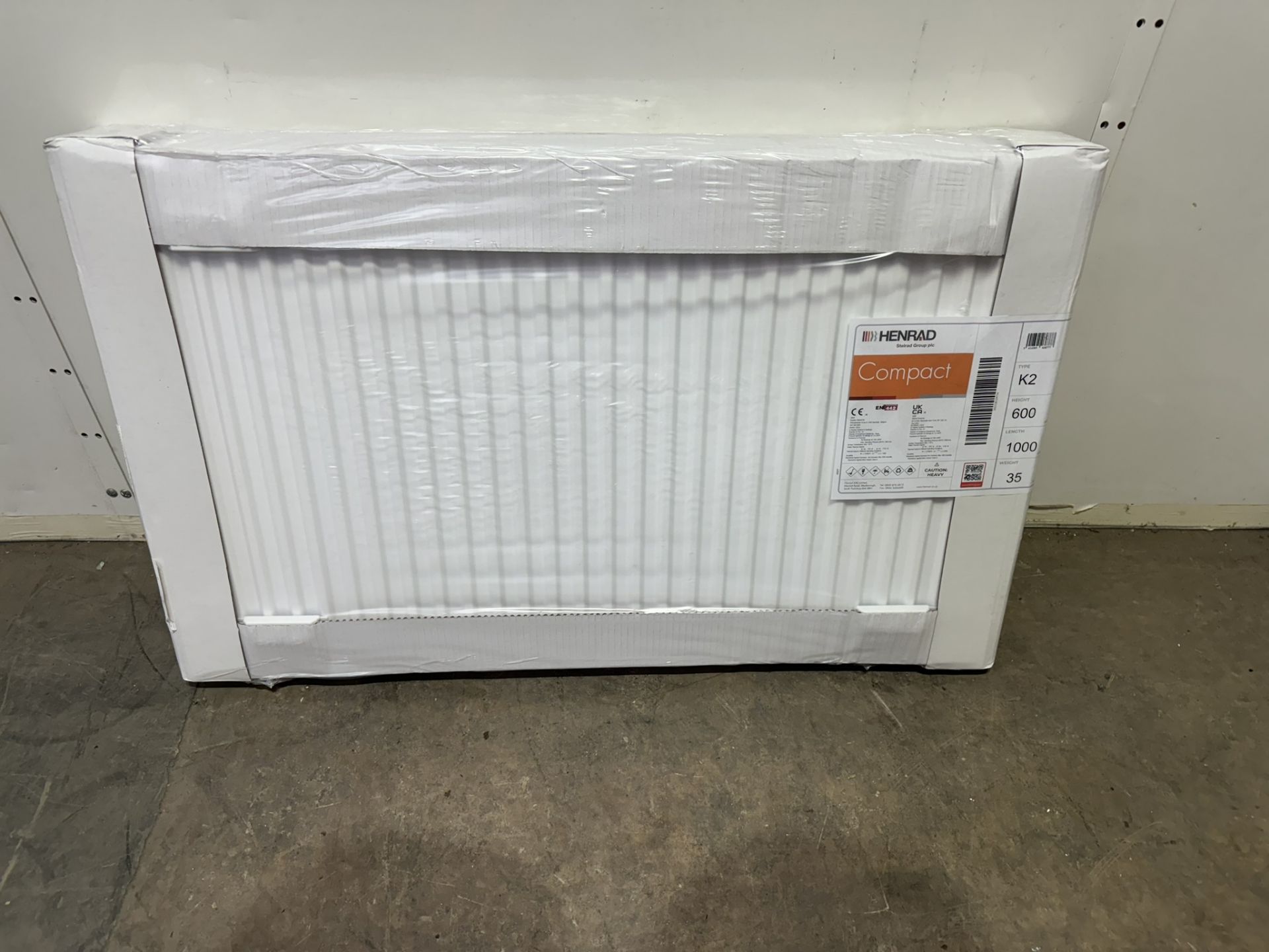 Henrad 600 x1000 Compact Type 22 Double Convector Radiator