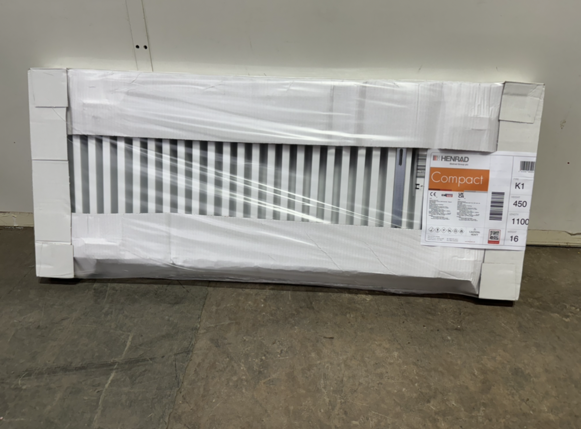 Henrad 450x1100 Compact Type 11 Single Convector Radiator